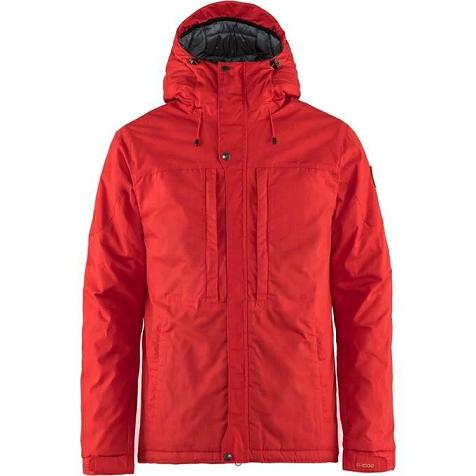 Fjallraven Men Skogsö Winter Jacket Red PH24652 Philippines